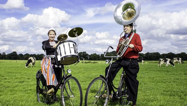 Оркестр на велосипедах «Крещендо» из Нидерландов