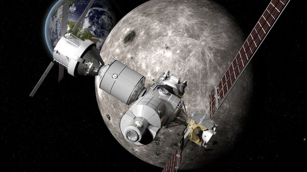 Концепция лунной базы Deep Space Gateway