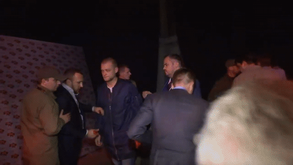 Депутаты Рады подрались после эфира на украинском телевидении