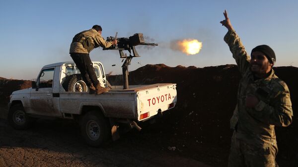 Боевики Сирийской свободной армии. Архивное фото