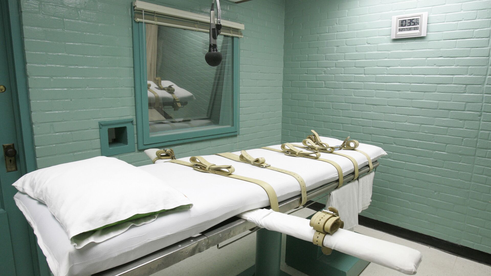 Комната, где приводится в исполнение смертный приговор через смертельную инъекцию, в тюрьме штата Техас, США - РИА Новости, 1920, 24.03.2021