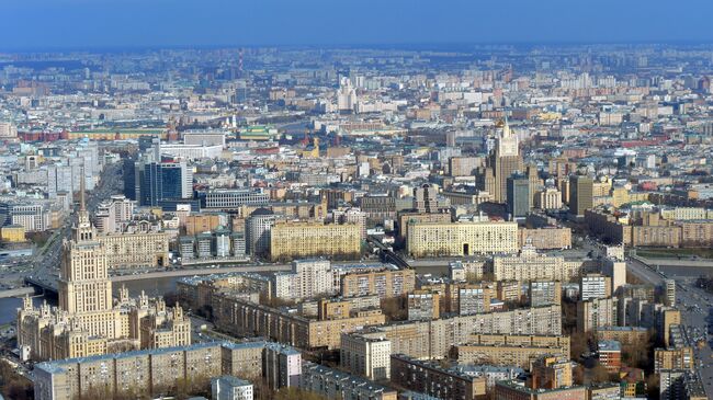 Вид Москвы. Архивное фото