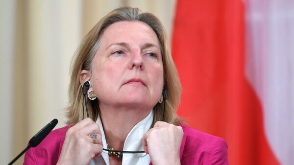 Экс-министр иностранных дел Австрии Карин Кнайсль