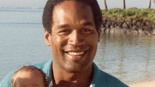 О`Джей Симпсон (O.J. Simpson) с дочерью