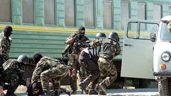 Спецназ Службы национальной безопасности Армении. Архивное фото