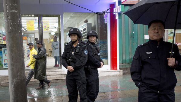Вооруженная полиция в Китае. Архивное фото