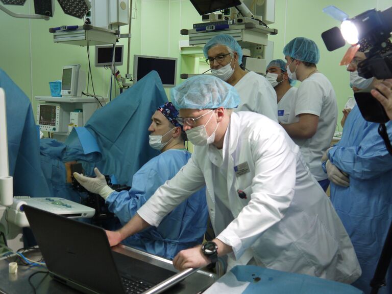 Операция с применением наноножа в ПМГМУ им. И.М. Сеченова