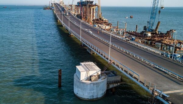 Создание локальных очистных сооружений на Крымском мосту