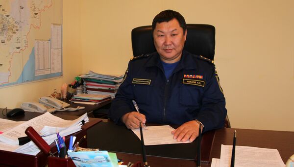 Начальник противопожарной службы Якутии Николай Иванов. Архивное фото