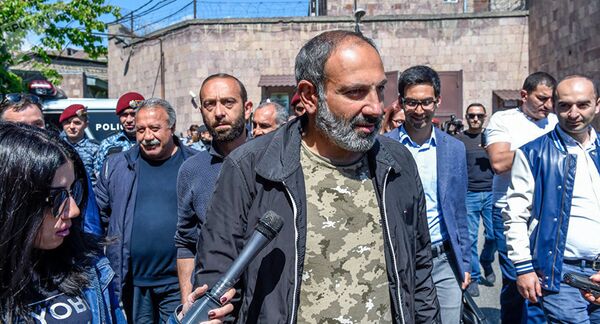 Лидер протестного движения Мой шаг Никол Пашинян Лидер протестного движения Мой шаг Никол Пашинян