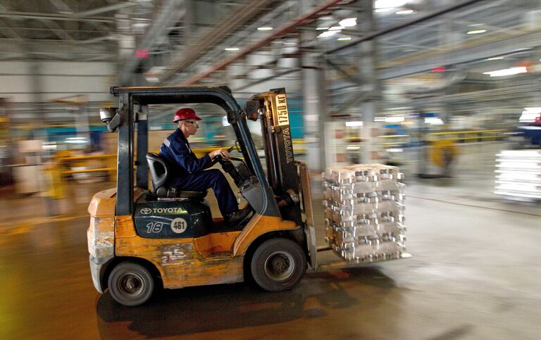 Саяногорский алюминиевый завод объединенной компании Русал