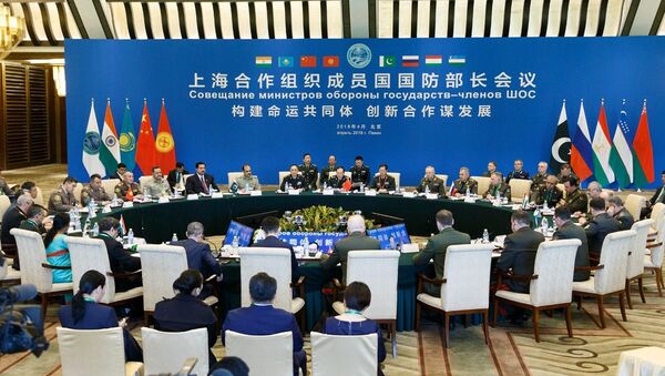 Совещание министров обороны государств - членов Шанхайской организации сотрудничества в Пекине. 24 апреля 2018
