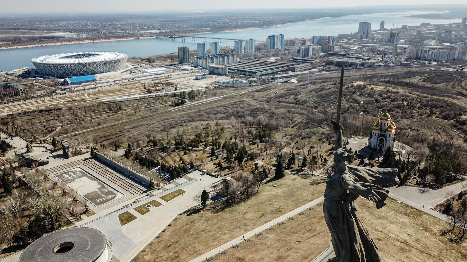 Вид на Волгоград - РИА Новости, 1920, 31.10.2022