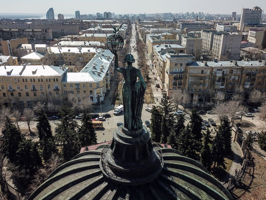 Здание планетария в Волгограде