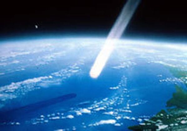 Астероид, приближающийся к Земле. Архив