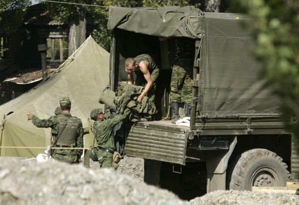 Вывод миротворческих постов из зоны безопасности, прилегающей к Южной Осетии