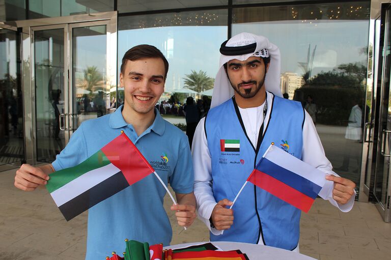 Тимур на стажировке WorldSkills в Абу-Даби, ОАЭ Тимур на стажировке WorldSkills в Абу-Даби, ОАЭ