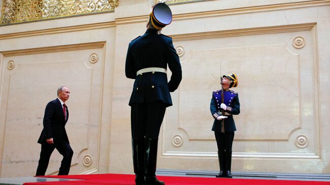 Церемония инаугурации избранного президента РФ Владимира Путина. Архивное фото