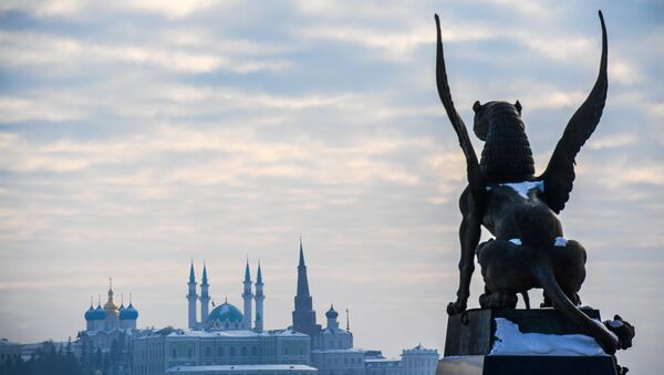 Статуя Зиланта в Казани