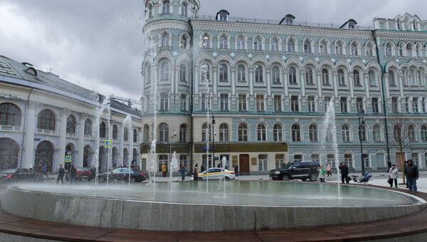 Фонтан на Биржевой площади