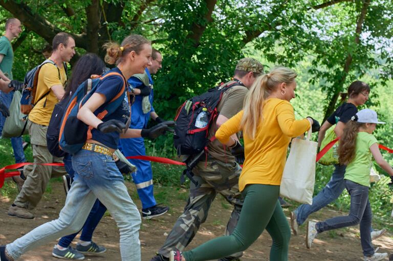 Участники игры-квеста Чистые игры Участники игры-квеста Чистые игры