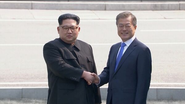 Встреча лидеров КНДР и Южной Кореи. 27.04.2018