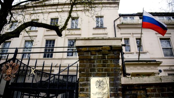 Здание российского посольства в Лондона. Архивное фото