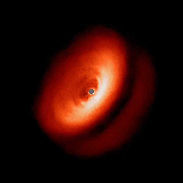 Газопылевой диск вокруг звезды IM Lupi
