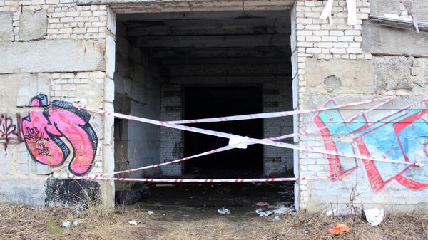 Заброшенное здание в Семеновском районе Нижегородской области, в котором обнаружили погибших детей