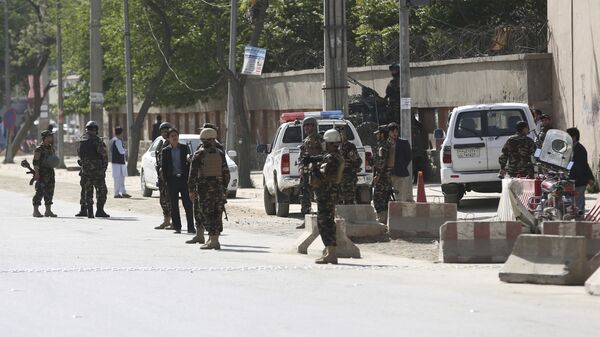 Афганские силы безопасности в Кабуле. Архивное фото