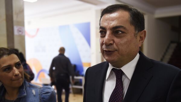Лидер парламентской фракции Республиканской партии Армении (РПА) Ваграм Багдасарян. Архивное фото