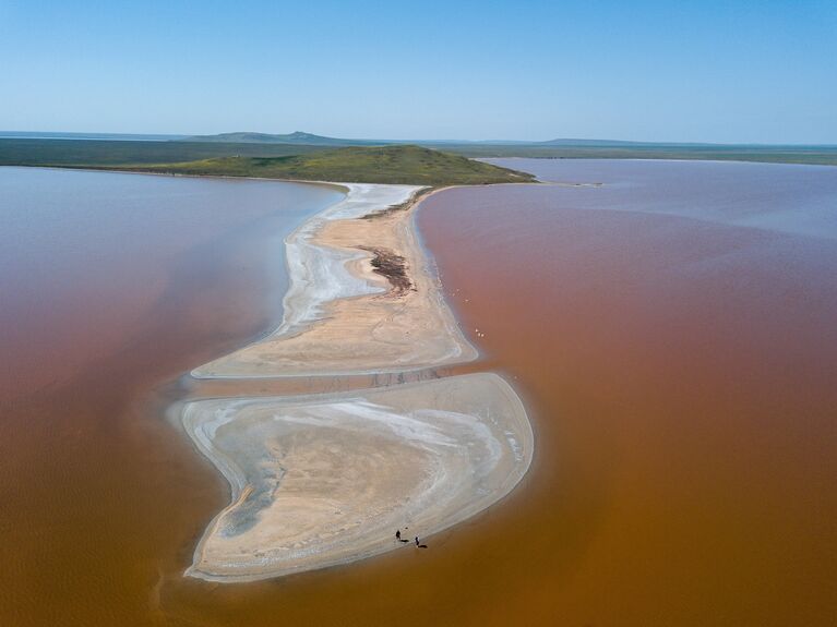 Кояшское озеро в Крыму