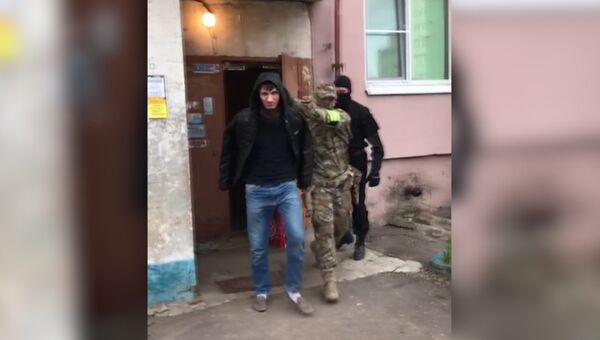 Оперативные кадры задержания членов ИГ* в Ярославле