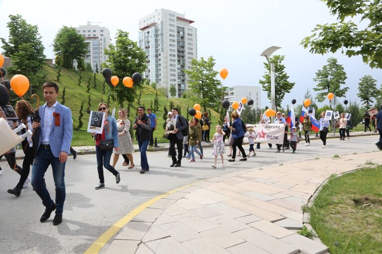 Участники акции Бессмертный полк в Анкаре. 5 мая 2018 Участники акции Бессмертный полк в Анкаре. 5 мая 2018