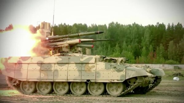 Боевая машина поддержки танков (БМПТ) Терминатор