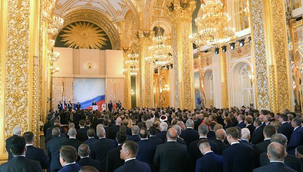 Инаугурация президента России Владимира Путина. 7 мая 2018