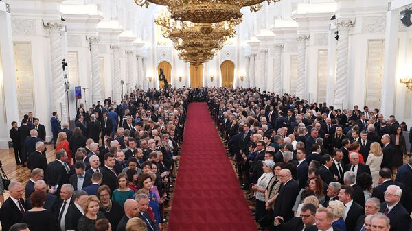 Инаугурация президента России Владимира Путина. 7 мая 2018