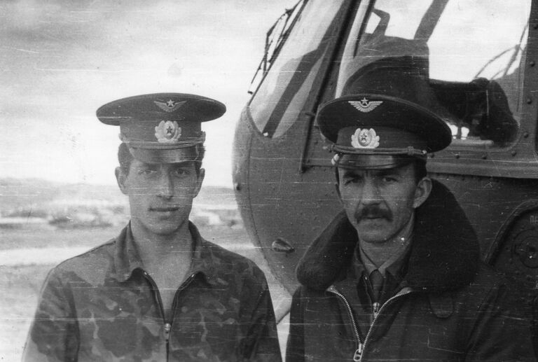 Анатолий Лебедь и Николай Майданов, республика Афганистан