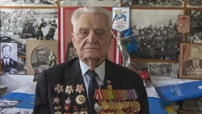 Ветеран Великой Отечественной войны, участник Сталинградской, Московской битв, Ясско-Кишиневской операции Владимир Войцехович Ветеран Великой Отечественной войны, участник Сталинградской, Московской битв, Ясско-Кишиневской операции Владимир Войцехович
