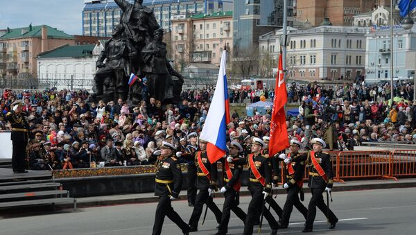 Празднование Дня Победы во Владивостоке. 9 мая 2018