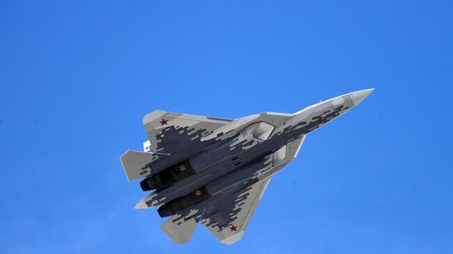 Многофункциональный истребитель пятого поколения Су-57 