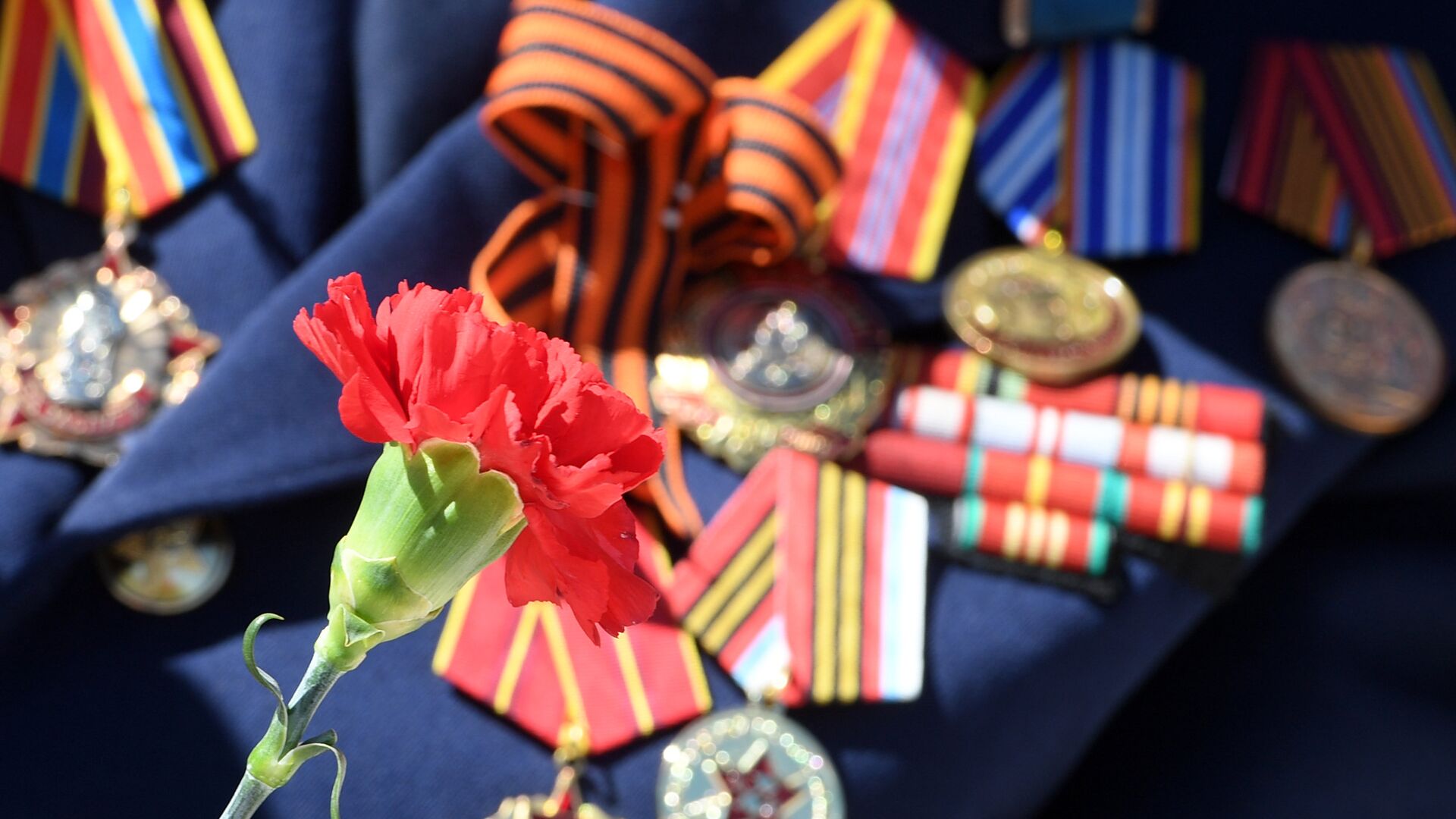 Китель с медалями ветерана Великой Отечественной войны - РИА Новости, 1920, 06.05.2022