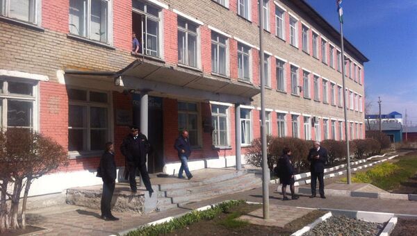 Здание колледжа в Новосибирской области, где произошла стрельба. Архивное фото