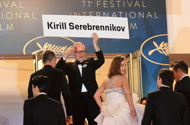 Генеральный директор Каннского кинофестиваля Тьерри Фремо на красной дорожке перед премьерой фильма Лето режиссёра Кирилл Серебренникова. 9 мая 2018 Генеральный директор Каннского кинофестиваля Тьерри Фремо на красной дорожке перед премьерой фильма Лето режиссёра Кирилл Серебренникова. 9 мая 2018