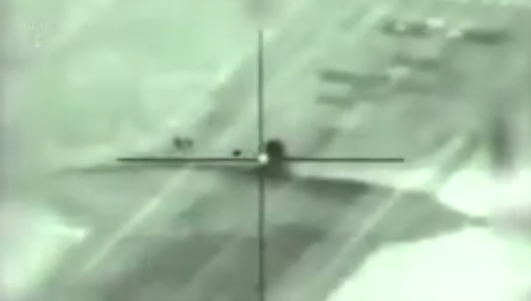 Израиль показал видео уничтожения сирийского комплекса «Панцирь-С1»