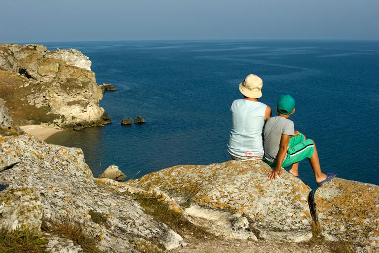 Генеральские пляжи на Азовском море в Крыму Генеральские пляжи на Азовском море в Крыму