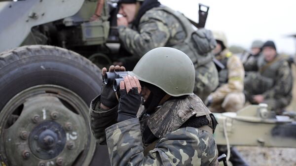 Украинские силовики, архивное фото