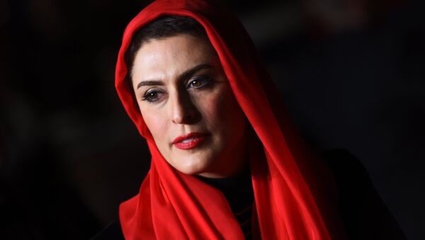 Актриса Бехназ Джафари на 71-м Каннском международном кинофестивале. 12 мая 2018