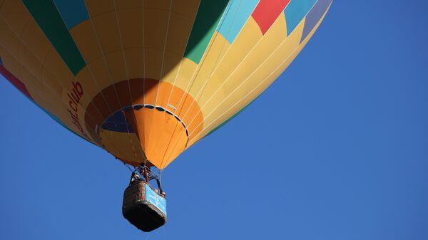 Воздушный шар на фестивале воздухоплавания Абинская Ривьера в Абинском районе Краснодарского края