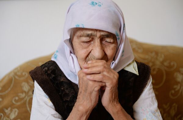 Долгожительница из Чечни 128-летняя Коку Истамбулова Долгожительница из Чечни 128-летняя Коку Истамбулова
